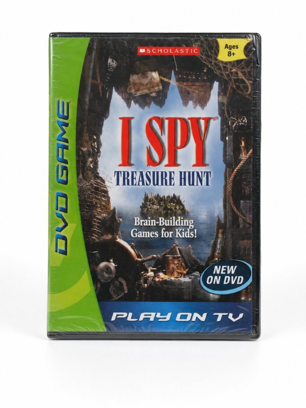 I Spy Treasure Hunt DVD Game Scholastic Brain Building Kids Sealed